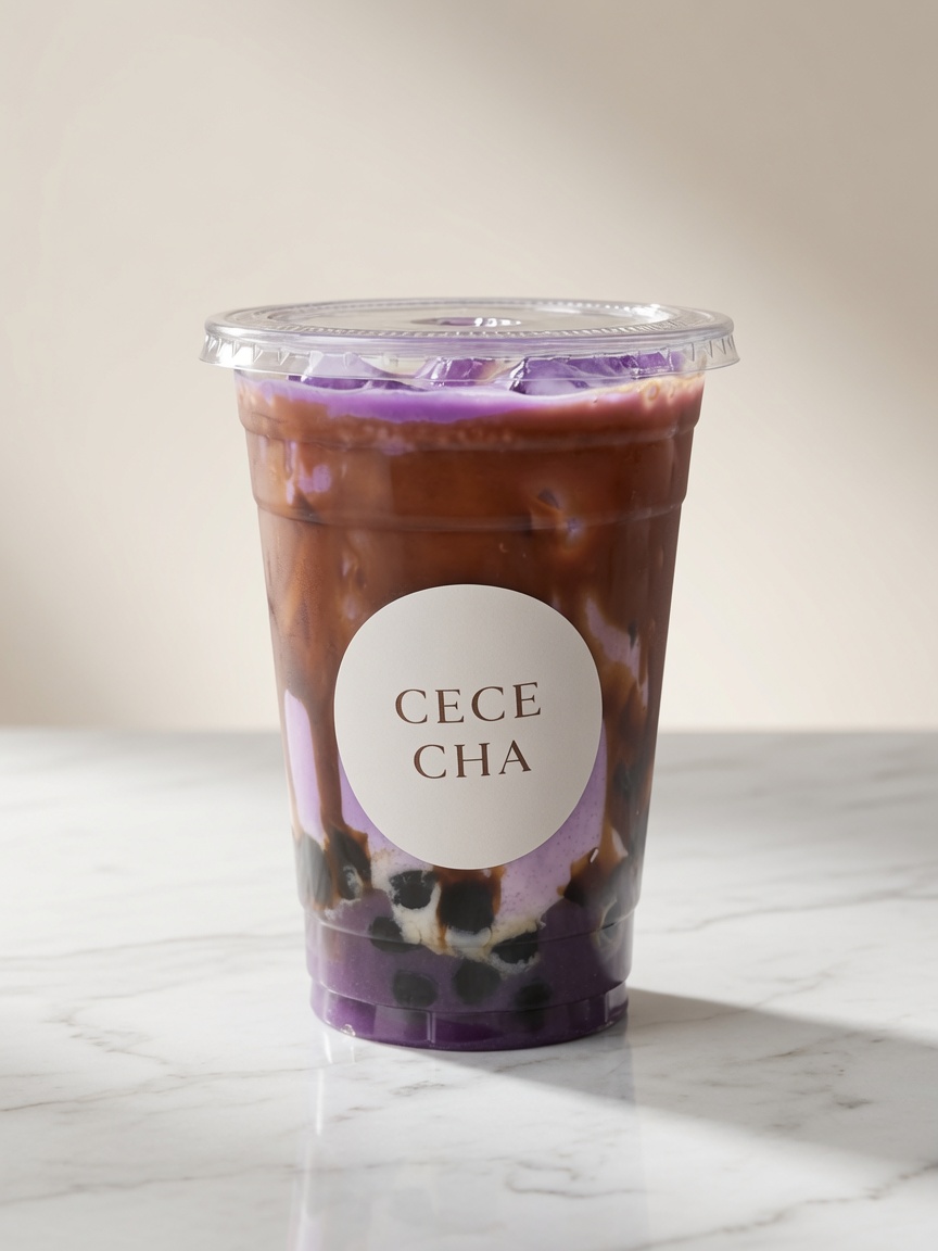 CECE CHA Ube Brown Sugar Tiger Milk
