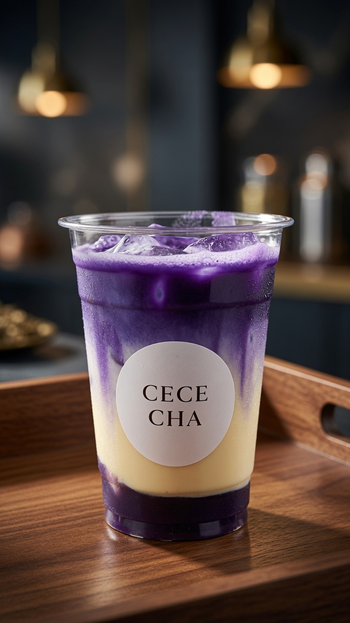 CECE CHA Ube Latte